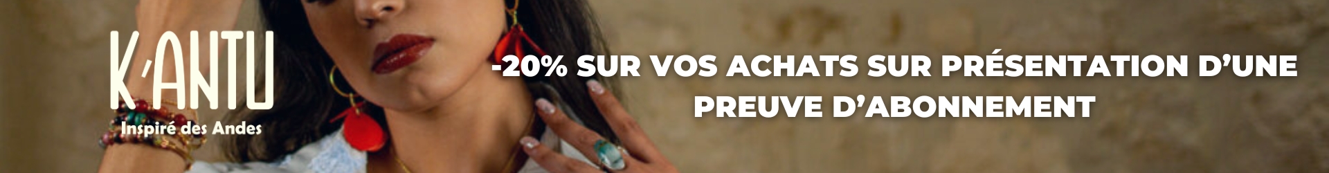 offre promo kantu bijoux bordeaux
