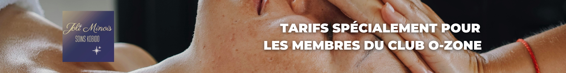 Avantages Adhérents salle de sport o-zone bordeaux massage kobido joli minois